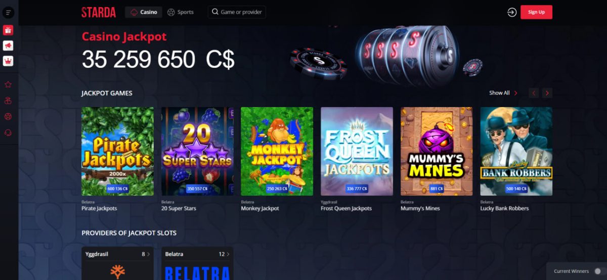 Starda Casino - Bonus, Games, Payouts for Canadian Players image 1